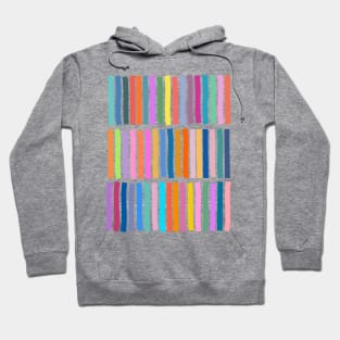 Colorful Geometric Lines Hoodie